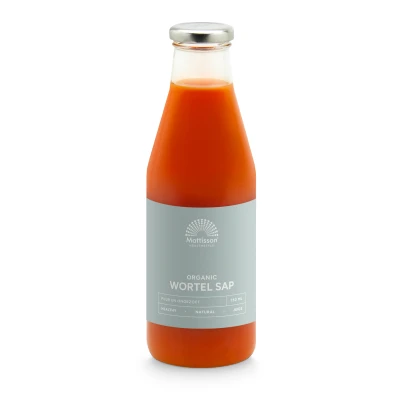 Afbeelding van Mattisson HealthStyle Biologische Wortelsap 750ML