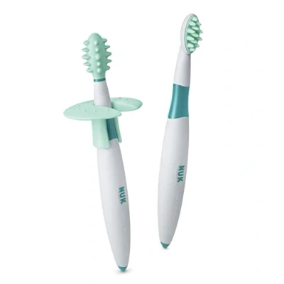 Afbeelding van Nuk Set Toothbrushes Train