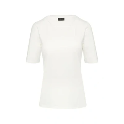 Afbeelding van s.Oliver Black Label Tshirt basic, Dames, Maat: 42, Ecru