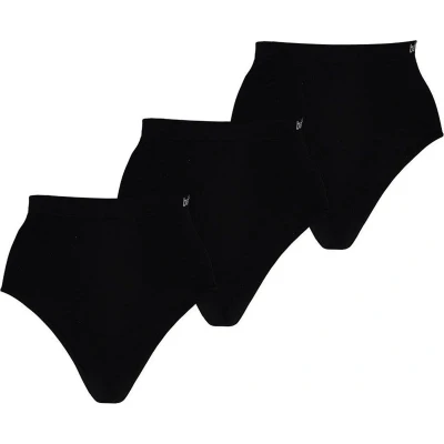 Afbeelding van Apollo high waist slip met bamboe (set van 3) zwart