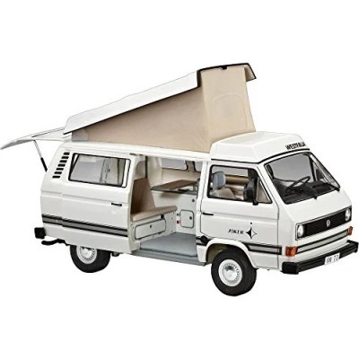 Afbeelding van Revell 07344 Volkswagen T3 Camper Auto (bouwpakket) 1:25