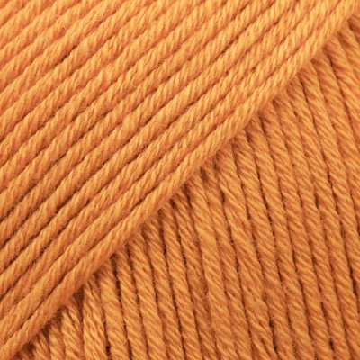 Afbeelding van DROPS Safran Uni Colour 67 pompoen Katoen Garen