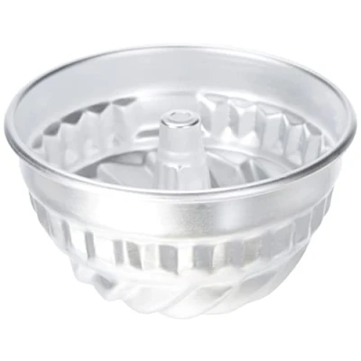Afbeelding van Pentole Agnelli Pasteria en pizza bakvorm met buis, aluminium, 16 x 9 cm