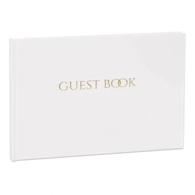 Afbeelding van SecaDesign Gastenboek GUEST BOOK A4 formaat wit / goud receptieboek bruiloft