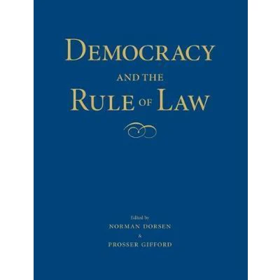 Afbeelding van Democracy And The Rule Of Law