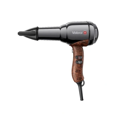 Afbeelding van Valera Hairdryer Swiss Steel Master “Digital Black Chrome Haibu by Kapperskorting.com