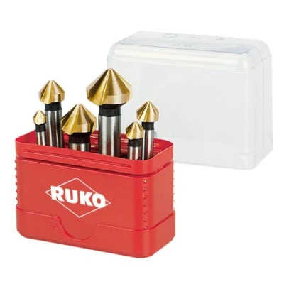 Afbeelding van Ruko A102156T kegel en ontbraamverzinkset tin