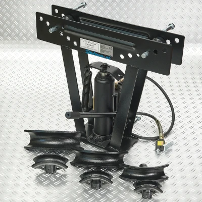 Afbeelding van Datona Pijpenbuiger Hydropneumatisch 12 Ton (55 x 63 cm) Mat zwart