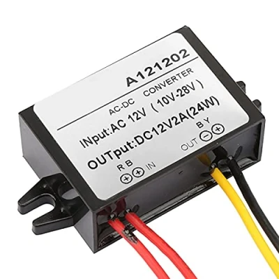 Afbeelding van AC 10 28v Naar DC 12v Step Down Converter Regulator IP67 Waterdichte Buck Voedingsmodule, vlamvertragende kunststof behuizing voor auto Scherm Monitor Camera Waterpomp