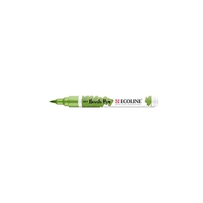 Afbeelding van Brushpen Talens Ecoline 657 bronsgroen
