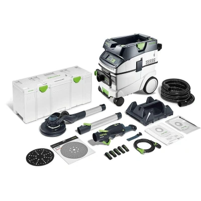 Afbeelding van Festool PLANEX LHS 2 225 EQI/CTM 36 Set Langnek schuurmachine en stofzuigerset Krachtig efficiënt 578425