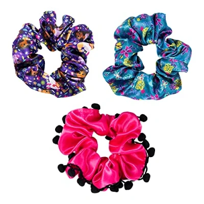 Afbeelding van Disney Encanto Roze, Paars en Blauw 3 delige Scrunchie Set VE700981L
