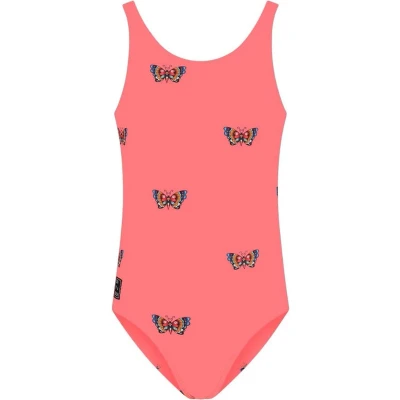 Afbeelding van Son of a Beach Vlinder Meisjes Badpak maat 86 92 Paars