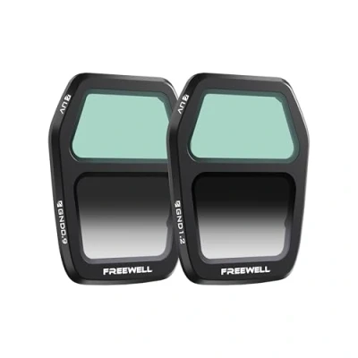Afbeelding van Freewell GND filterset, compatibel met DJI Air 3S GND0.9, GND1.2 voor evenwichtige belichting bij heldere luchten