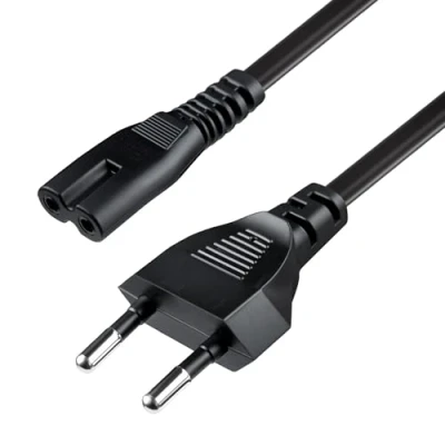 Afbeelding van Tolesum PS5 netsnoer, 1,5 m, eurostekker C7, 2 polige netsnoer voor / PS4 PS3 Xbox, serie X/S, zwart