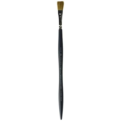 Afbeelding van Winsor &amp; Newton 5070110 Sable aquarelpenseel van Kolinski voor uitstekende verfcapaciteit, veerkracht en uiterste nauwkeurigheid One Stroke penseel 10 mm 3/8 lange Steel