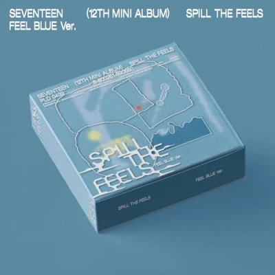 Afbeelding van Seventeen 12th Mini Album &#039;Spill The Feels&#039; (CD) (Feel Blue Version)