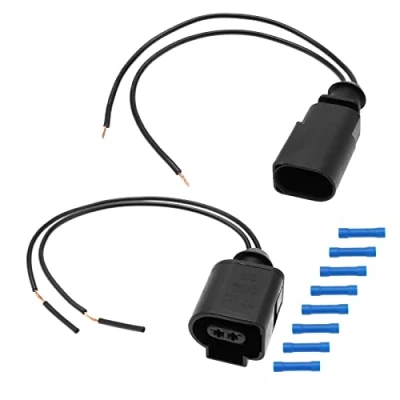 Afbeelding van 2 STKS Pin Elektrische Harnas Connector Sensor Plug Reparatie Kit 10336102 1J0973802 1J0973702 0,50mm² 1,50mm² 1 Man &amp; Vrouw