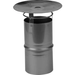 Afbeelding van RVS regenkap flexibele pijp 100 mm gebruiken met