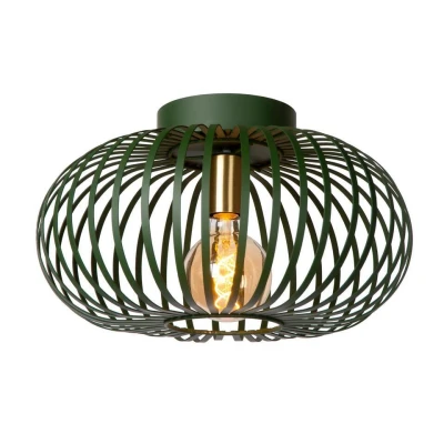Afbeelding van Lucide MANUELA Plafonnière Ø 40 cm 1xE27 Groen