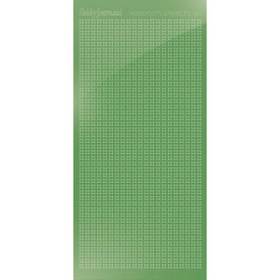 Afbeelding van Hobbydots sticker Sparkles 01 Mirror Apple 10 stuks