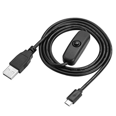 Afbeelding van VBESTLIFE universele voeding, micro USB oplaadkabel met AAN/UIT schakelaar voor 3/2 / B/B + A