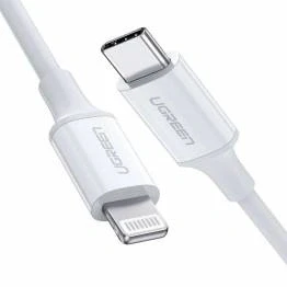 Afbeelding van Ugreen USB C naar Lightning kabel MFi 1m