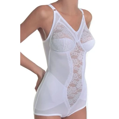 Afbeelding van Sassa Damesbeha, broekkorselet, wit, 90B