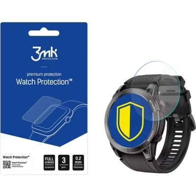 Afbeelding van Manta Activ X GPS black SWA001BK 3mk Watch Protection v. FlexibleGlass Lite