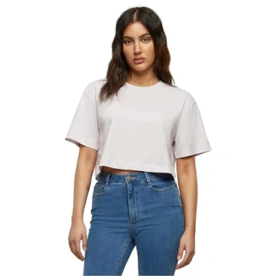 Afbeelding van Build Your Brand Dames T Shirt Short Oversized Tee softlilac XS, Softlilac, XS