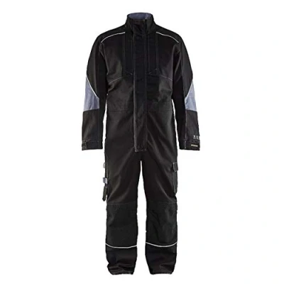 Afbeelding van Blaklader Vlamvertragende Overall 6061 1516 Zwart/Grijs C60
