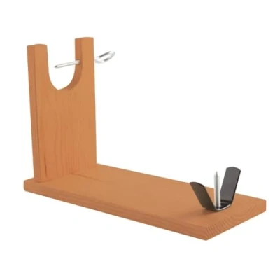 Afbeelding van Quid Houten Hamhouder Banco Hout En Metaal (35 X 14 22,5 Cm)