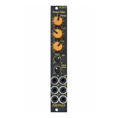 Afbeelding van Doepfer A 124 2SE Wasp Filter Slim Line SE modular synthesizer