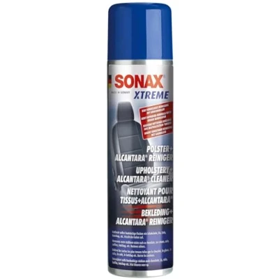 Afbeelding van SONAX XTREME Stoffering &amp; Alcantara® Reiniger (400 ml) reinigt grondig en voorzichtig alle textiel in het interieur Item nr. 02063000 810
