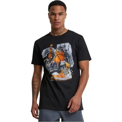 Afbeelding van Mister TEE Vintage Ballin Tshirt print, Heren, Maat: 5XL, Black