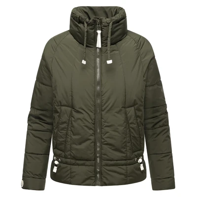 Afbeelding van Navahoo Luftzauber 14 Winterjas, Dames, Maat: XS, Dark olive