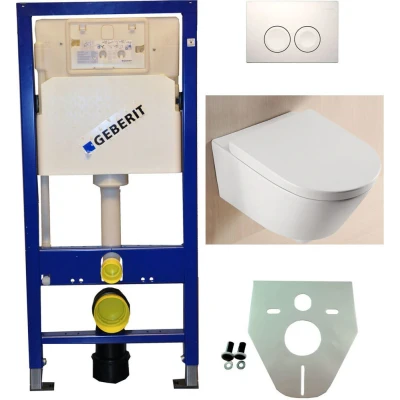 Afbeelding van Geberit UP 100 +Metro wc+zitt.+ Delta 25 wit
