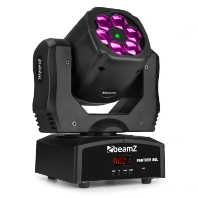Afbeelding van BeamZ Panther80L Bee Eye moving head met pattern effect en roterende