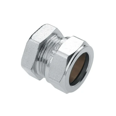 Afbeelding van Bonfix eindkoppeling 22 mm knel vertind