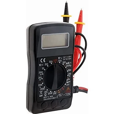 Afbeelding van Kopp Digitale multimeter CAT III 300V met 7 functies, zwart, 196402109