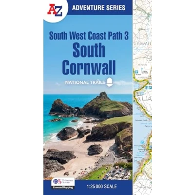 Afbeelding van South West Coast Path 3 Cornwall: With Ordnance Survey Mapping