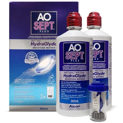 Afbeelding van AOSEPT® Plus with HydraGlyde 2x 360ml Duopack