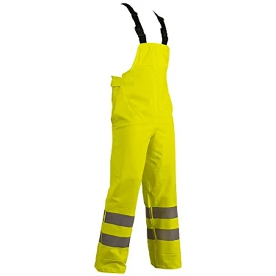 Afbeelding van Blaklader Bretelregenbroek High Vis LEVEL 3 1386 2005 Geel S