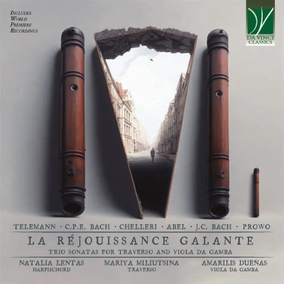 Afbeelding van Mariya Miliutsina La Rjouissance Galante (18th Century Flute Sonatas) (CD)