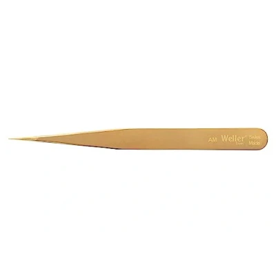 Afbeelding van Weller AM Rechte punt messing non sparking precisiepincet, 5&quot;/127mm