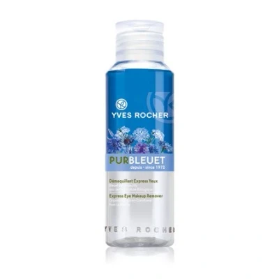 Afbeelding van Yves Rocher Pure Bleut Express Oogmake upremover, make up remover voor waterdichte up, 1 x flacon 100 ml