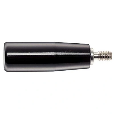 Afbeelding van HALDER 24530.0260 cilindergrepen, zwart, d1=28 mm / d2=M10 roestvrij staal
