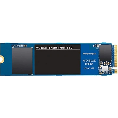 Afbeelding van Western Digital WD Blue SN550 NVMe SSD 1 TB (M.2 2280 formaat, dashboard, leessnelheden tot 2400 MB/s en schrijfsnelheden 1950 MB/s)