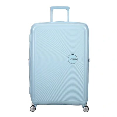 Afbeelding van American Tourister Reiskoffer Soundbox spinner 77/28 TSA uitbreidbaar Pastel Blue 4,2 kg