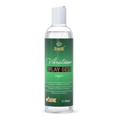 Afbeelding van Vibratissimo Play Gel vegan 250 ml I Glijmiddel zonder dierlijke ingrediënten Waterbasis glijmiddelen geschikt voor siliconen speeltjes &amp; latex condooms water gebaseerde smering